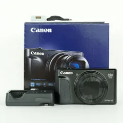 [美品] Canon PowerShot SX740 HS ブラック | コンパクトデジタルカメラ 新着