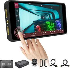 人気商品RGB波形 輝度 DSLR用 ビデオアシスト LUT 3D 新ピーキング 広色域 4K30P入出力 OS MOV セール