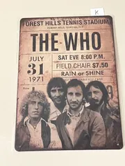 【激安】ザ・フー The Who 1971年7月31日 フォレストヒルズテニススタジアム/music013