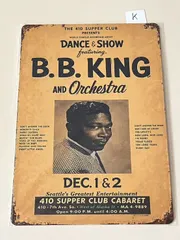 B.B.キング B.B. King 1966年 ワシントン シアトル 410サパークラブ/music012｜在庫あり