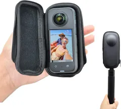 中古 vgsion ハードシェルケース Insta360 X3用 X2 ハーフオープンジッパーデザインポーチ [Case fo 即納