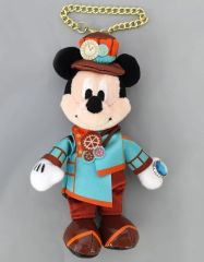 중고 ぬいぐるみマスコット・ぬいぐるみバッジ ミッキーマウス ミステリアスアイランドデザイン ぬいぐるみチャーム 「東京ディズニーシー25周年 “スパークリング・ジュビリー”」 東京ディズニーシー限定