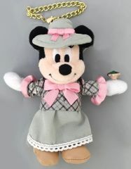 중고 ぬいぐるみマスコット・ぬいぐるみバッジ ミニーマウス ロストリバーデルタデザイン ぬいぐるみチャーム 「東京ディズニーシー25周年 “スパークリング・ジュビリー”」 東京ディズニーシー限定