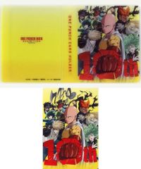 중고 収納・携帯用アイテム 展覧会キービジュアル 『ワンパンマン』カードホルダー 「アニメ10周年記念 ワンパンマン展」