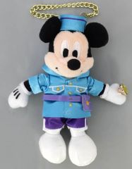 중고 ぬいぐるみマスコット・ぬいぐるみバッジ ミッキーマウス ポートディスカバリーデザイン ぬいぐるみチャーム 「東京ディズニーシー25周年 “スパークリング・ジュビリー”」 東京ディズニーシー限定