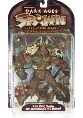중고 フィギュア Spawn The Black Knight -スポーン・ザ・ブラックナイト 通常- 「DARK AGES SPAWN -ダークエイジス スポーン-」 ウルトラアクションフィギュア シリーズ11