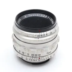 【送料無料】Carl Zeiss Jena Tessar 50mm f/2.8 Manual Focus Prime Lens