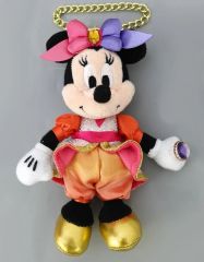 중고 ぬいぐるみマスコット・ぬいぐるみバッジ ミニーマウス アラビアンコーストデザイン ぬいぐるみチャーム 「東京ディズニーシー25周年 “スパークリング・ジュビリー”」 東京ディズニーシー限定