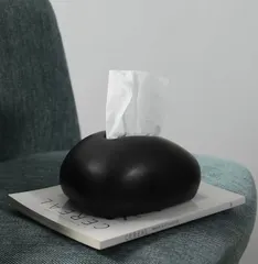 ティッシュボックス おしゃれ ティッシュケース シンプル かわいい マウス ブラック セール