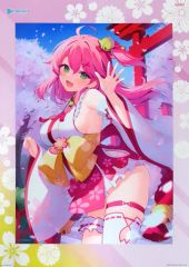 중고 雑貨 さくらみこ ビジュアルボード 「 이치방쿠지 ホロライブ vol.2」 さくらみこ賞