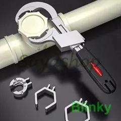 【激安】調整可能な多機能ピンセット ダブルエンドレンチ バスルームツール用の多機能ハンドヘルドツール