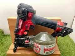 【激安】☆マキタ 50mm 高圧エア釘打 (赤) エアダスタ付 AN513H　本体のみ　動作確認済み