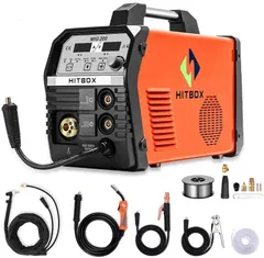 【送料無料】めMIG200 MIG溶接機 200アンペア 230V DC MIG MAG ARCリフト TIG ARC スレッドレス