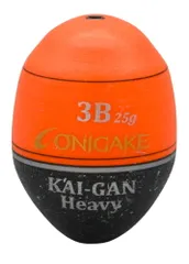 【期間限定】ハヤブサ 鬼掛ふかせウキ KAI-GAN Heavy カイガン ヘビー オレンジ 00号 16｜釣具｜【メール便発送】