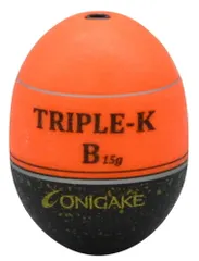 ハヤブサ 鬼掛ふかせウキ TRIPLE-K light トリプルケー ライト オレンジ 3B 16｜釣具｜【メール便発送 セール