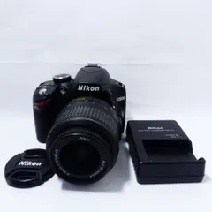 NIKON D3200 AF-S DX NIKKOR 18-55mm 1:3.5-5.6G 簡易動作確認済 新着