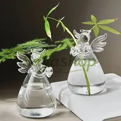 中古 【新品?未使用】 2個かわいい キュート 花器 花瓶 一輪挿し アレンジ色々 インテリア フラワーベース エンジェル 天 即納