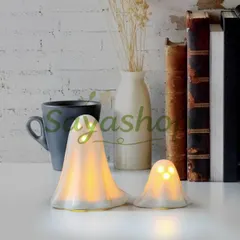 【激安】新品未使用 新品 陶磁器製幽霊ボタン ハロウィン雰囲気作り用 リビング?バーカウンター?庭園卓上アクセサリー