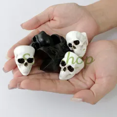中古 新品未使用 新款 ゴーストフット 6 点セット 盆栽用フット ハロウィンゴースト布置用レジン工芸装飾品 即納