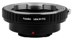 Fotodiox レンズマウントアダプター Leica Mレンズ - Pentax Q (PQ) マウント ミラーレスカ 新着