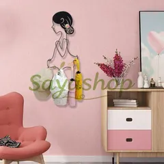 【激安】新品未使用 新款 高級感ある壁掛け装飾 アート風少女壁掛けペンダント 室内卓上装飾品