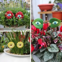 新品未使用 装飾品 新款 リアルアイスティック 花壇レジン製花差しスティック ミニ景観?ガーデン彫刻 卸売｜在庫あり