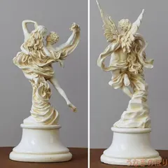 【新品未開封未使用】置物 天使 エンジェル オブジェ 置物です カントリー風 ガーデンオブジェ 新築祝 プレゼント 置き｜在庫あり