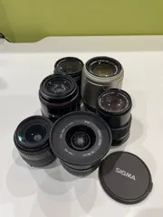 【送料無料】【カメラレンズ まとめ売り】SIGMA / MINOLTA /NIKON/TOKINA他 6本セット