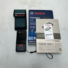 BOSCH ボッシュ レーザー距離計  箱・ケース付  通電チェックのみ GLM150C セール