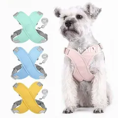 【送料無料】ペット ペットグッズ 犬用品 胴輪 ハーネス犬 抜けない x字型保護バスト構造設計 首を絞めない 散歩 引っ｜在庫あり