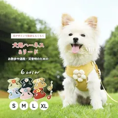 【即納】犬 ハーネス 小型犬 中型犬 かわいい おしゃれ 犬用 胴輪 犬ハーネスリードセット 負担が少ない 抜けない 犬具 ダブ