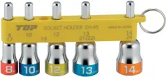 【激安】【特価セール】トップ工業 (TOP) インパクト ショートソケット 5本組セット 8mm 10mm 12mm 13mm 