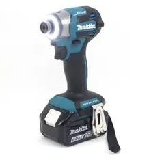中古 Makita マキタ  充電式 インパクトドライバ TD173DRGX   ブルー 18V 6.0Ah ⑬ 即納