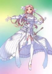 【中古】下敷き アスナ B5下敷き 「ソードアート・オンライン」 KADOKAWA ライトノベルEXPO 2020(らのすぽ!)グッズ