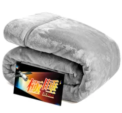【8層極暖構造+極上睡眠】毛布 セミダブル 冬 あったか 厚手「帝人サンバーナー＆グラフェン＆エアロゲル」吸湿発熱 遠赤 送料無料