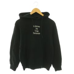 ニューエラ NEW ERA タカヒロミヤシタザソロイスト TAKAHIROMIYASHITATheSoloist. 23SS Listen To The Soloist パーカー フーディ スウェット S ブラック /ES