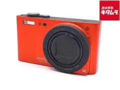 【中古】 【良品】 ペンタックス Optio RZ18 メタリックオレンジ アウトレット