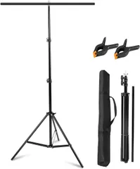中古 【数量限定】Meking 背景スタンド 写真撮影用 80x200cm 背景サポートスタンド 高さ調整可能 バックペーパー 即納