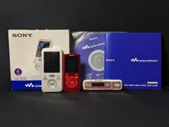 【即納】N041 動作未確認 SONY ソニー ウォークマン 3点まとめて NW-E063 NW-E023F NW-S636F 