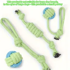 【大型犬用】4点 レインボーシリーズ ドッグトイ ノットトイセット 噛みつきに強い 歯磨き 丈夫 丈夫 室内遊び 室内遊 送料無料