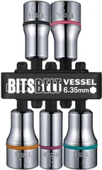 中古 【新着商品】ベッセル(VESSEL) ソケット ビット セット 5本組 BW-70 即納