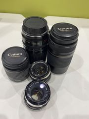 5個まとめ CANONカメラレンズ