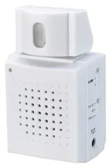 ヤザワコーポレーション 人感アラーム バッテリー式 赤外線センサータイプ SLV12WH [W7.3×H12.2×D6c｜在庫あり