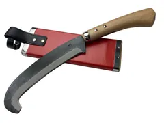 【期間限定】土佐打ち　兼用鉈　アゴ付　180mm　青紙　MU1-180　ナタ　万能うなぎ鉈