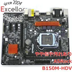 【激安】[bn:12] ASRock製 MicroATXマザボ　B150M-HDV　LGA1151