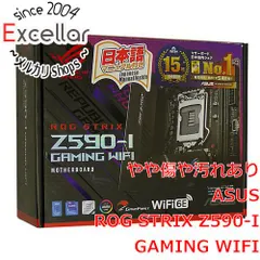 【送料無料】[bn:6] ASUS　Mini-ITXマザボ　ROG STRIX Z590-I GAMING WIFI　LGA1200