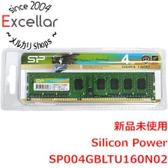 【期間限定】[bn:13] 【新品(開封のみ・箱きず・やぶれ)】 Silicon Power　SP004GBLTU160N02　DD