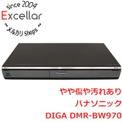 【激安】[bn:0] Panasonic　ブルーレイディスクレコーダー DIGA　DMR-BW970-K　2TB　リモコンなし