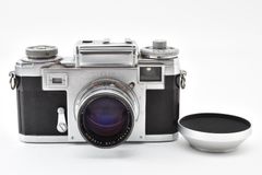 ■ 美品 ■ コンタックス　CONTAX IIIa ＋ Zeiss Sonnar 50mm F1.5《動作確認済・フード付》 レンジファインダー カメラ レンズ #B0001
