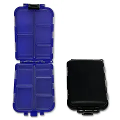 【期間限定】【2個セット】両面10グリッド 釣り具ボックス 防水 高耐久 PP製 オーガナイザー ポータブル ルアー・フック 収納ケ